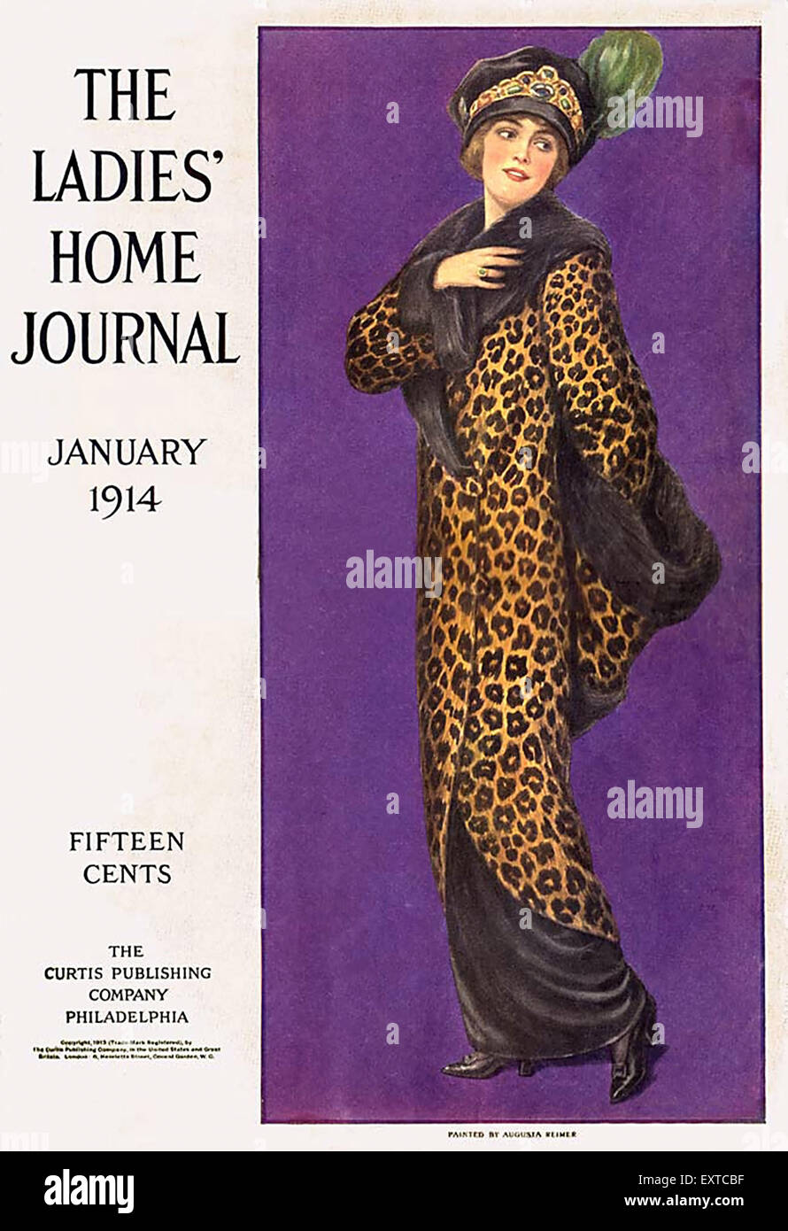 1910s USA The Ladies' Home Journal Magazine Cover Stock Photo Alamy