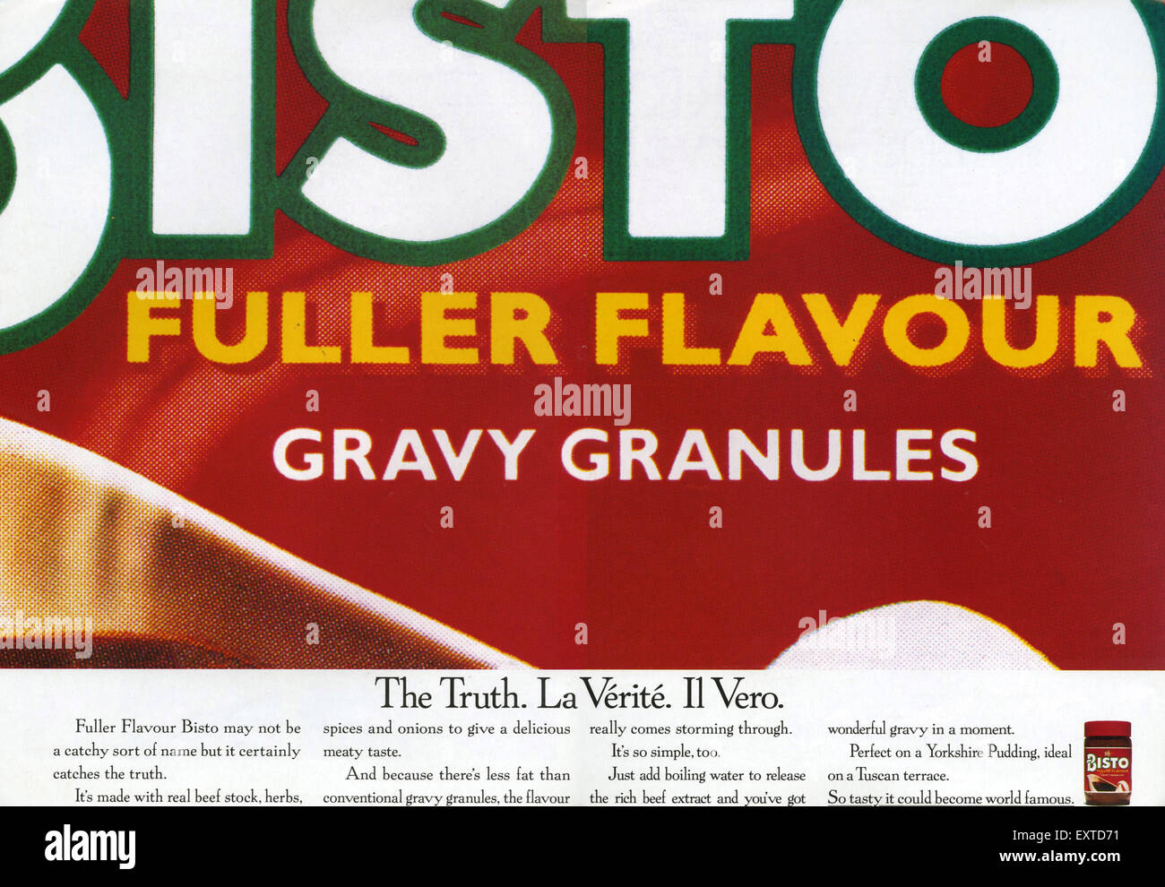 Bisto gravy advert hires stock photography and images Alamy