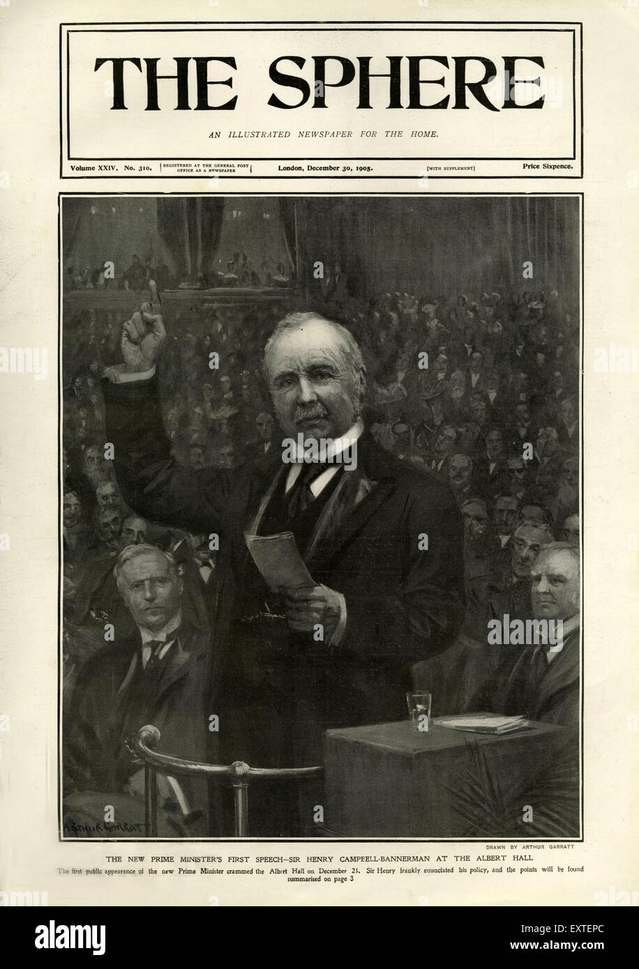 1900s UK The Sphere Magazine Plate Stock Photo Alamy