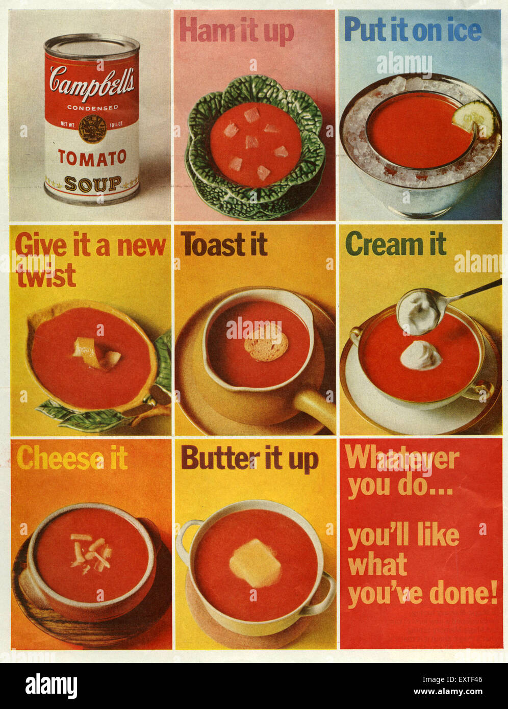 https://c8.alamy.com/comp/EXTF46/1960s-uk-campbells-magazine-advert-EXTF46.jpg