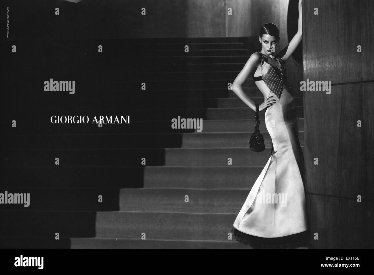 Giorgio armani Black and White Stock Photos Images Alamy