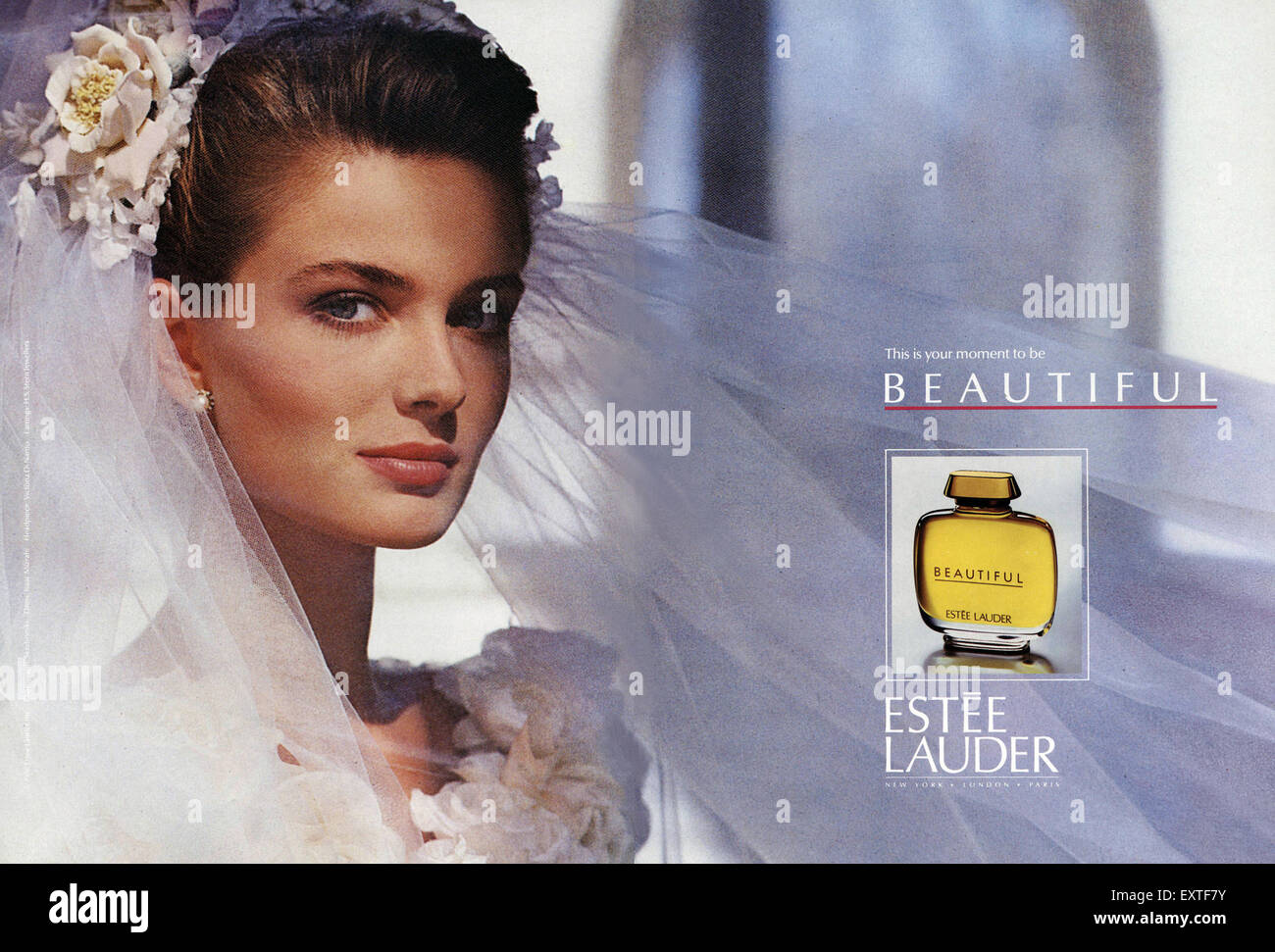 Estee lauder model hi-res stock photography and images - Alamy