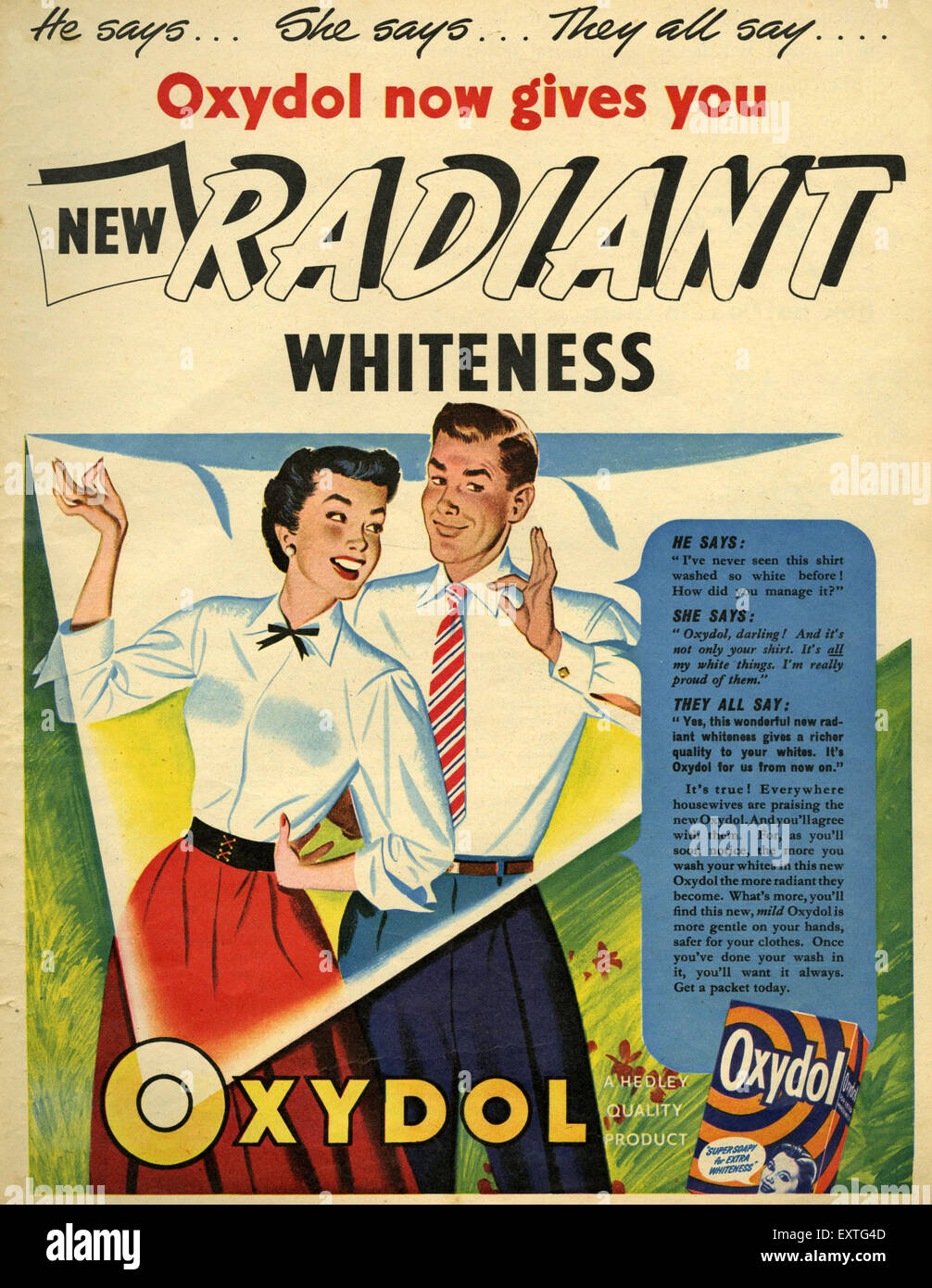 Image result for oxydol uk 1950s