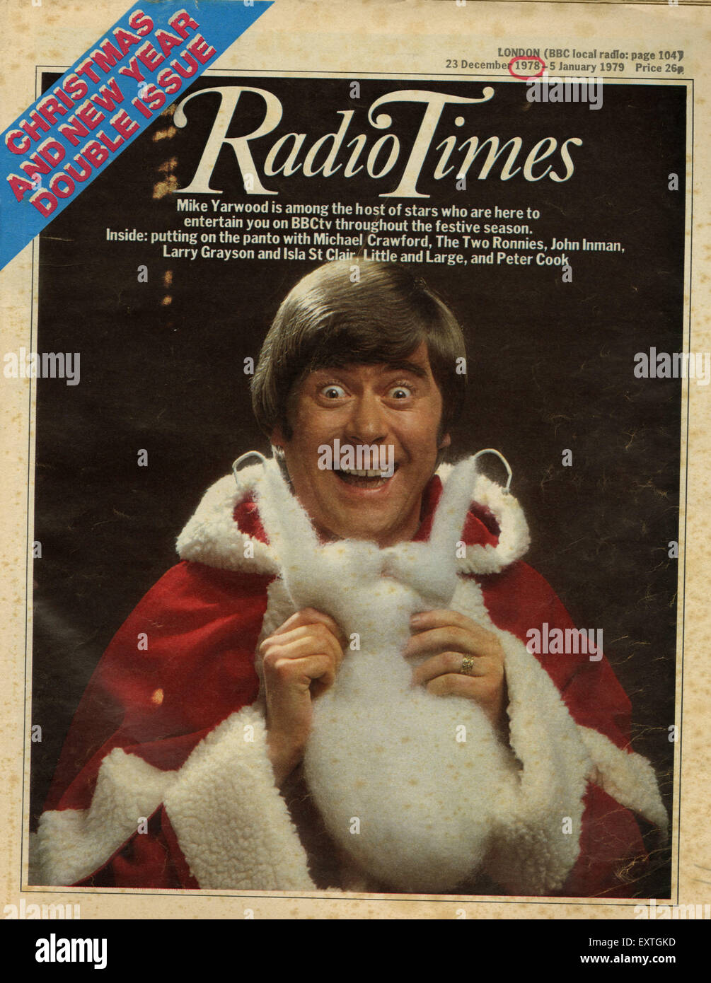 1970s UK Radio Times Magazine Cover Stock Photo Alamy
