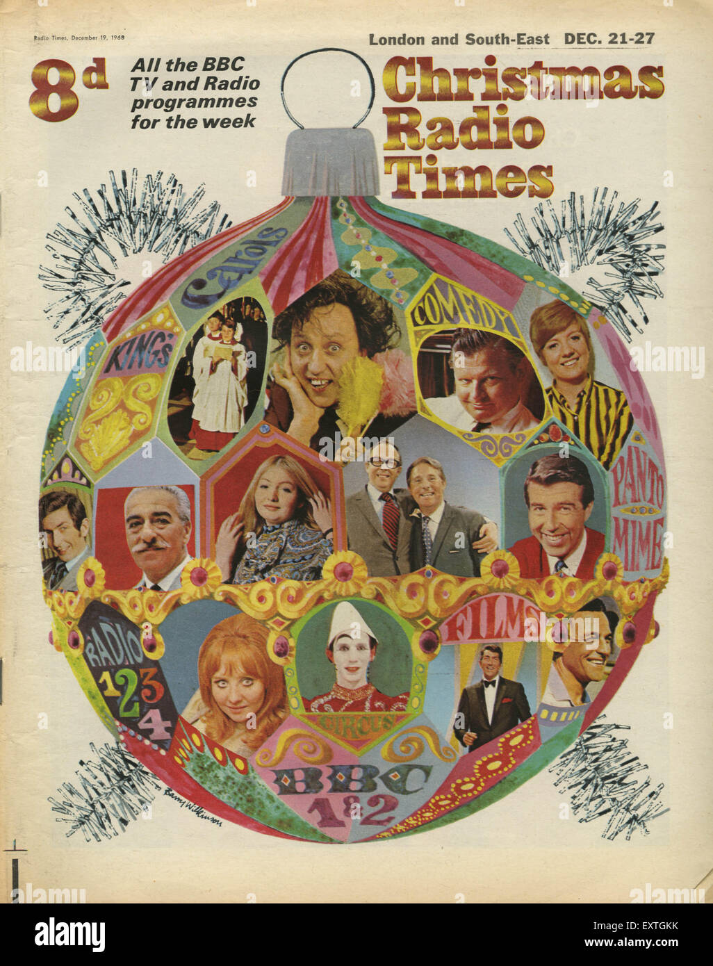 1960s UK Radio Times Magazine Cover Stock Photo Alamy