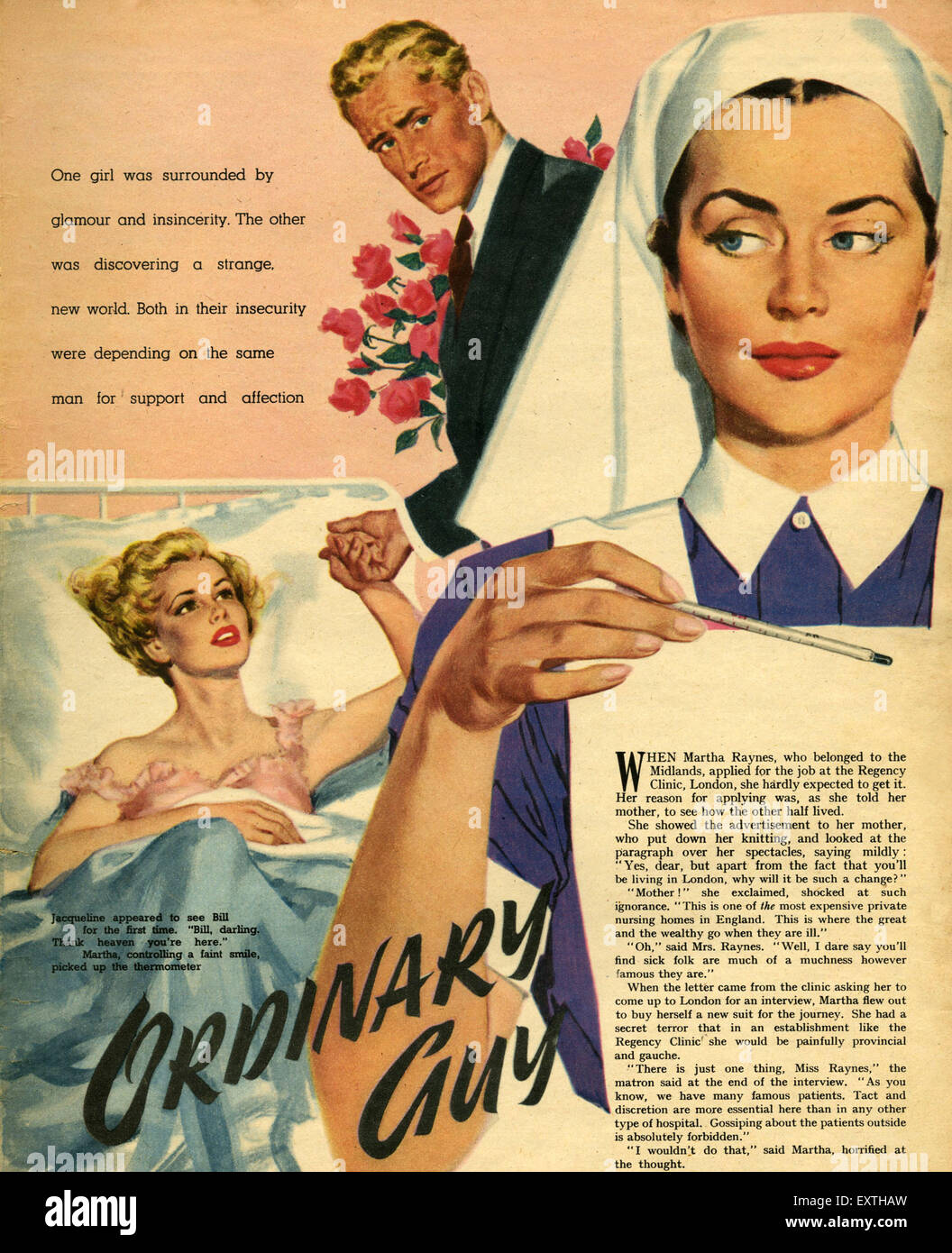 Nurses uk 1950s hi-res stock photography and images - Alamy