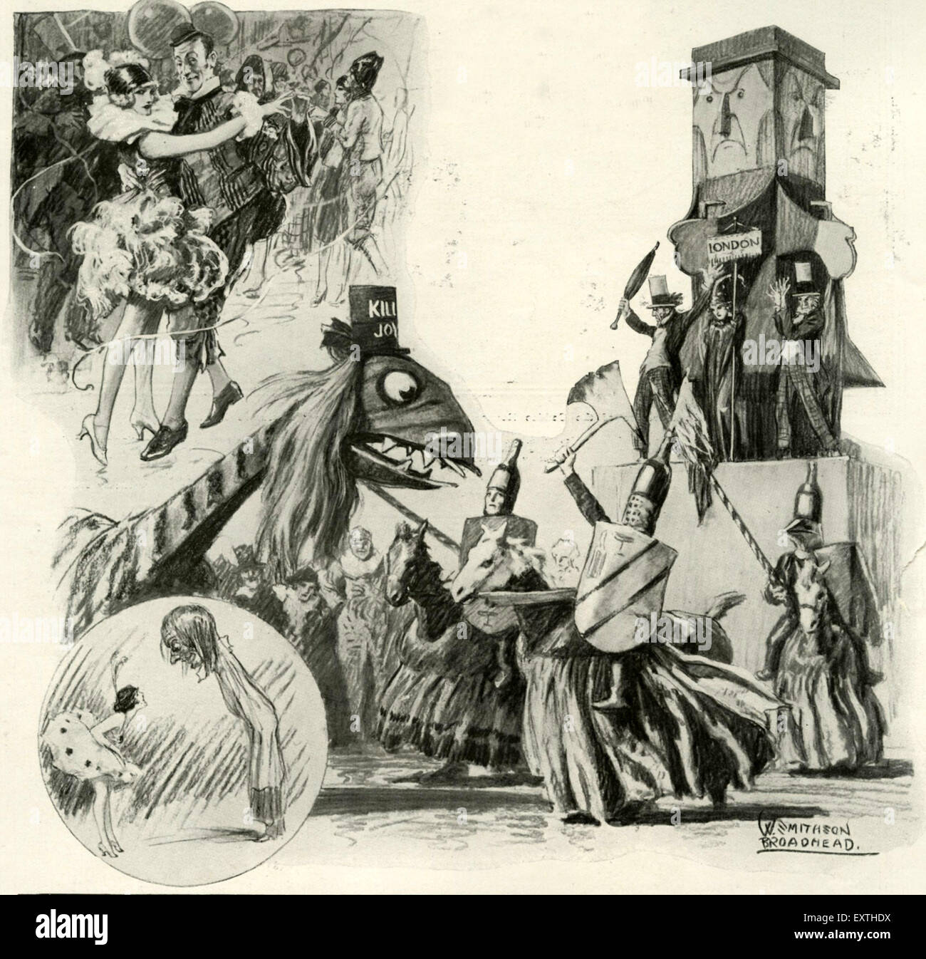 1920s UK The Sphere Magazine Plate Stock Photo Alamy