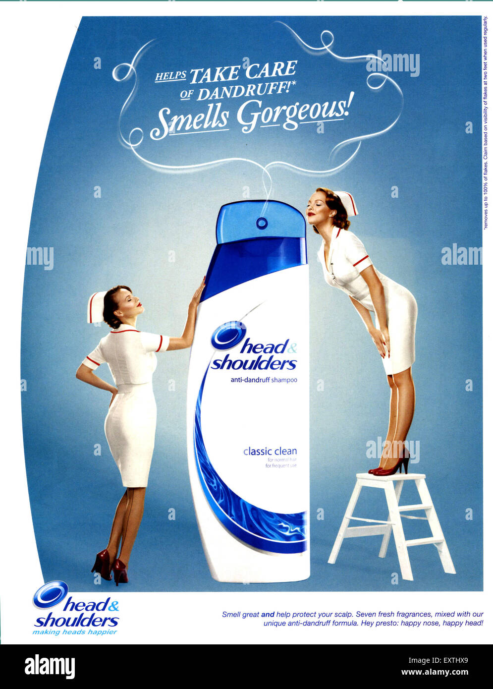 2010s UK Head and Shoulders Magazine Advert Stock Photo Alamy