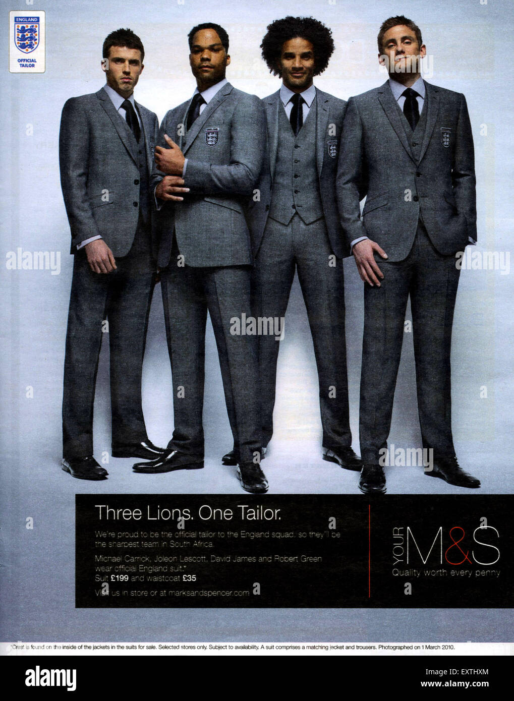 2010s UK Marks and Spencer Newspaper Advert Stock Photo - Alamy