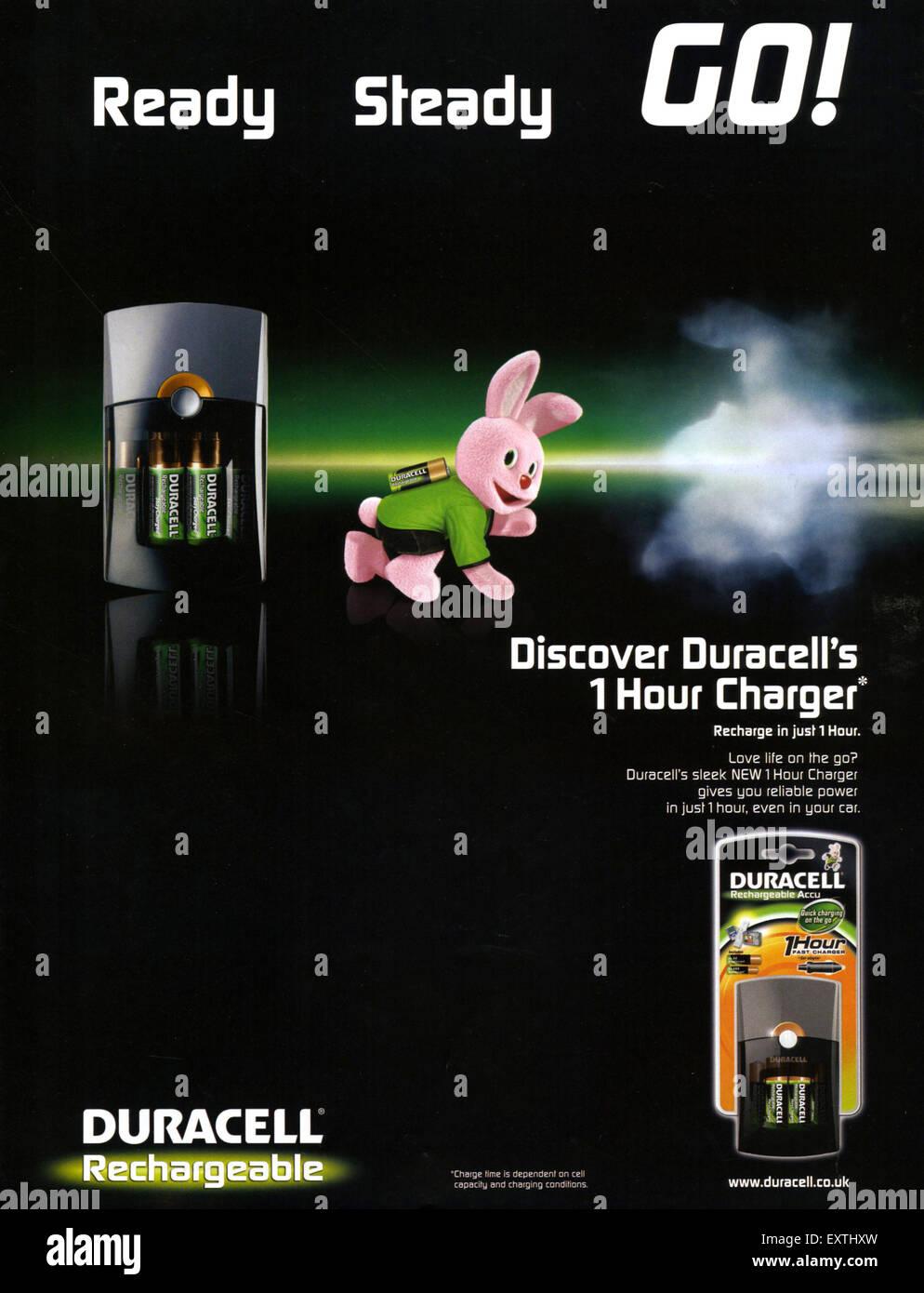2010s UK Duracell Magazine Advert Stock Photo - Alamy