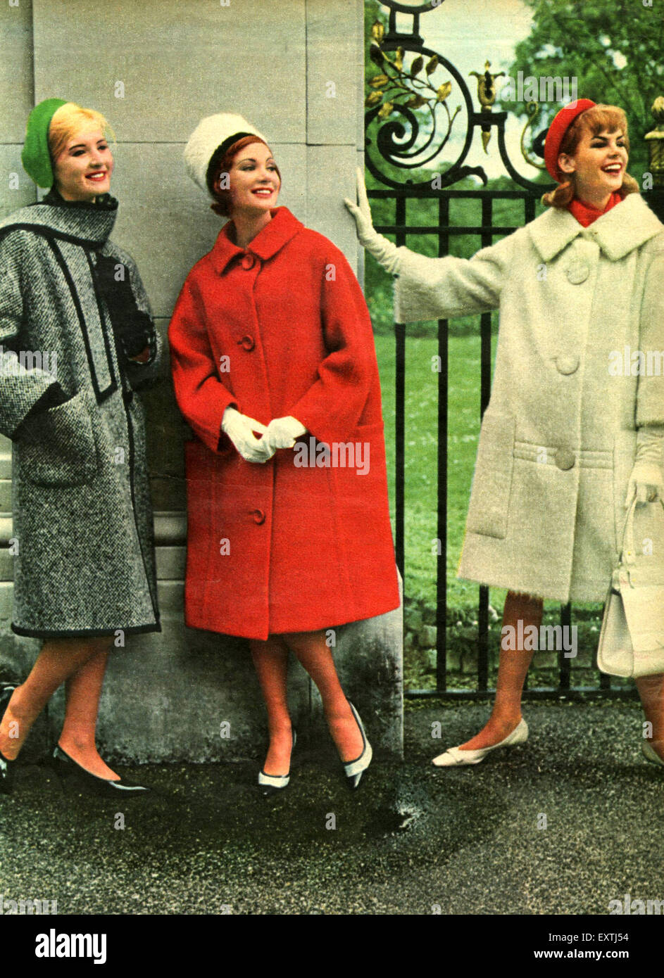 1960s UK Womens Fashion Magazine Plate 