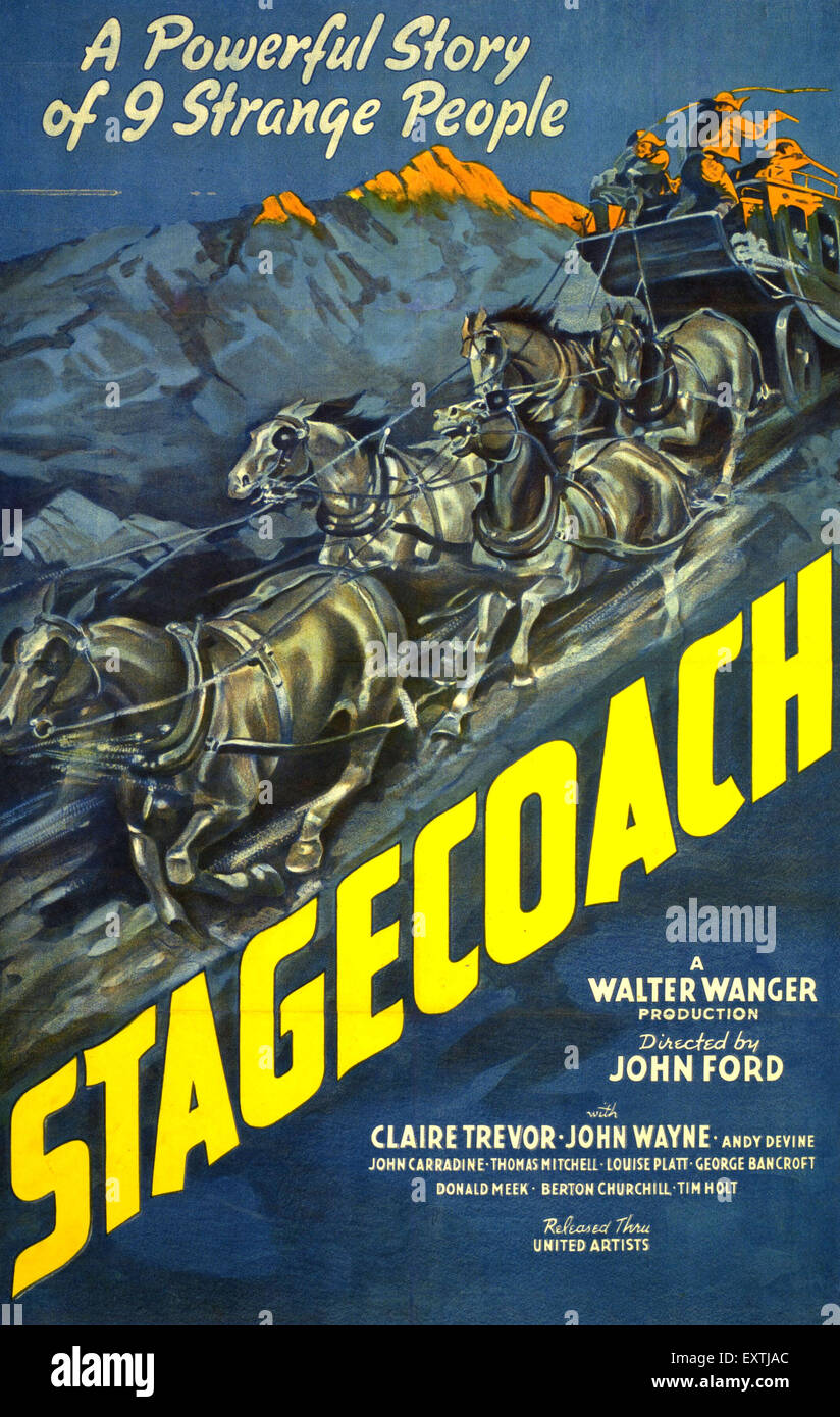 Stagecoach 1939 hi-res stock photography and images - Alamy