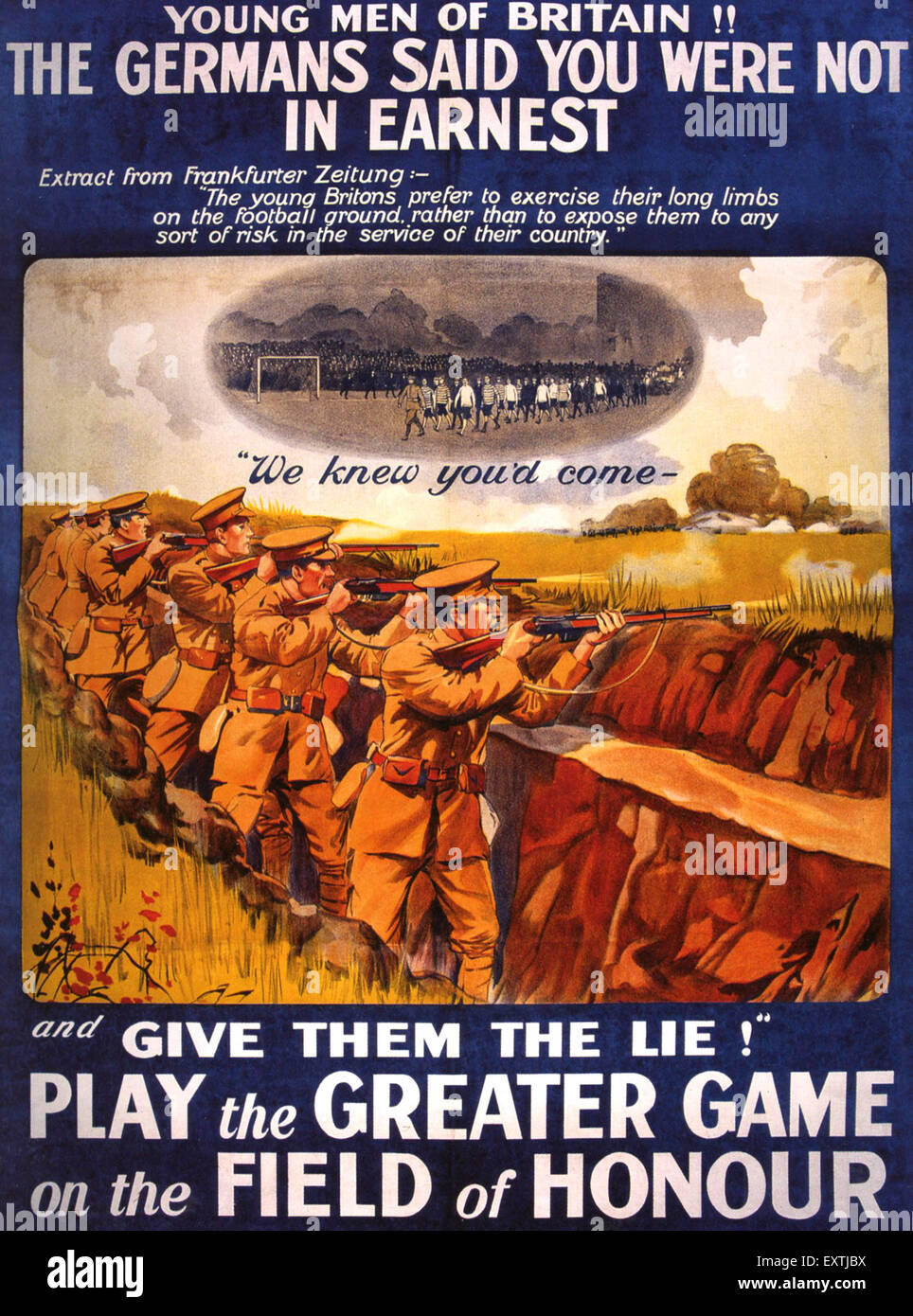 Recruitment poster war uk hi-res stock photography and images - Alamy