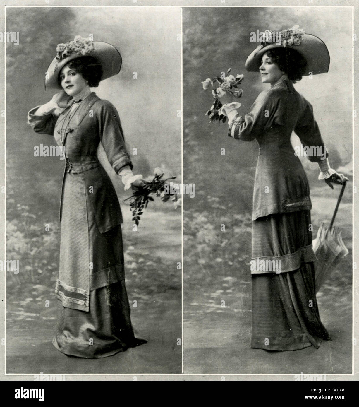 1910s UK Womens Fashion Magazine Plate ...