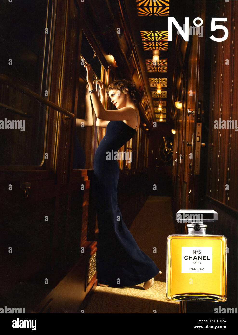 Audrey tautou chanel perfume hi-res stock photography and images