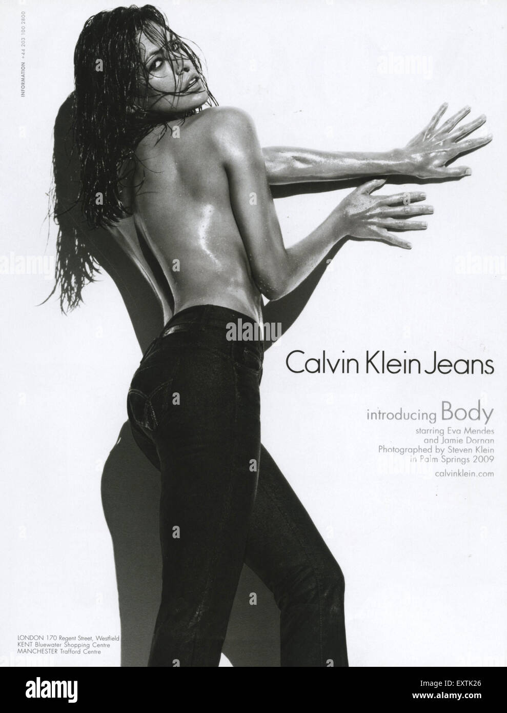 2010s UK Calvin Klein Magazine Advert Stock Photo - Alamy
