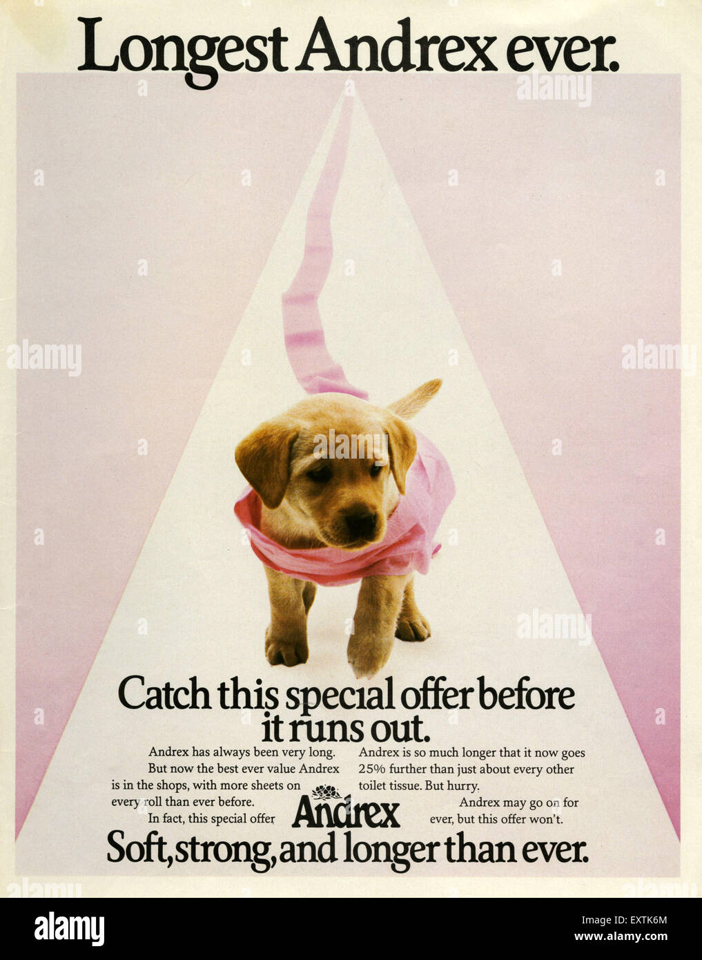 andrex puppy toy 1980s