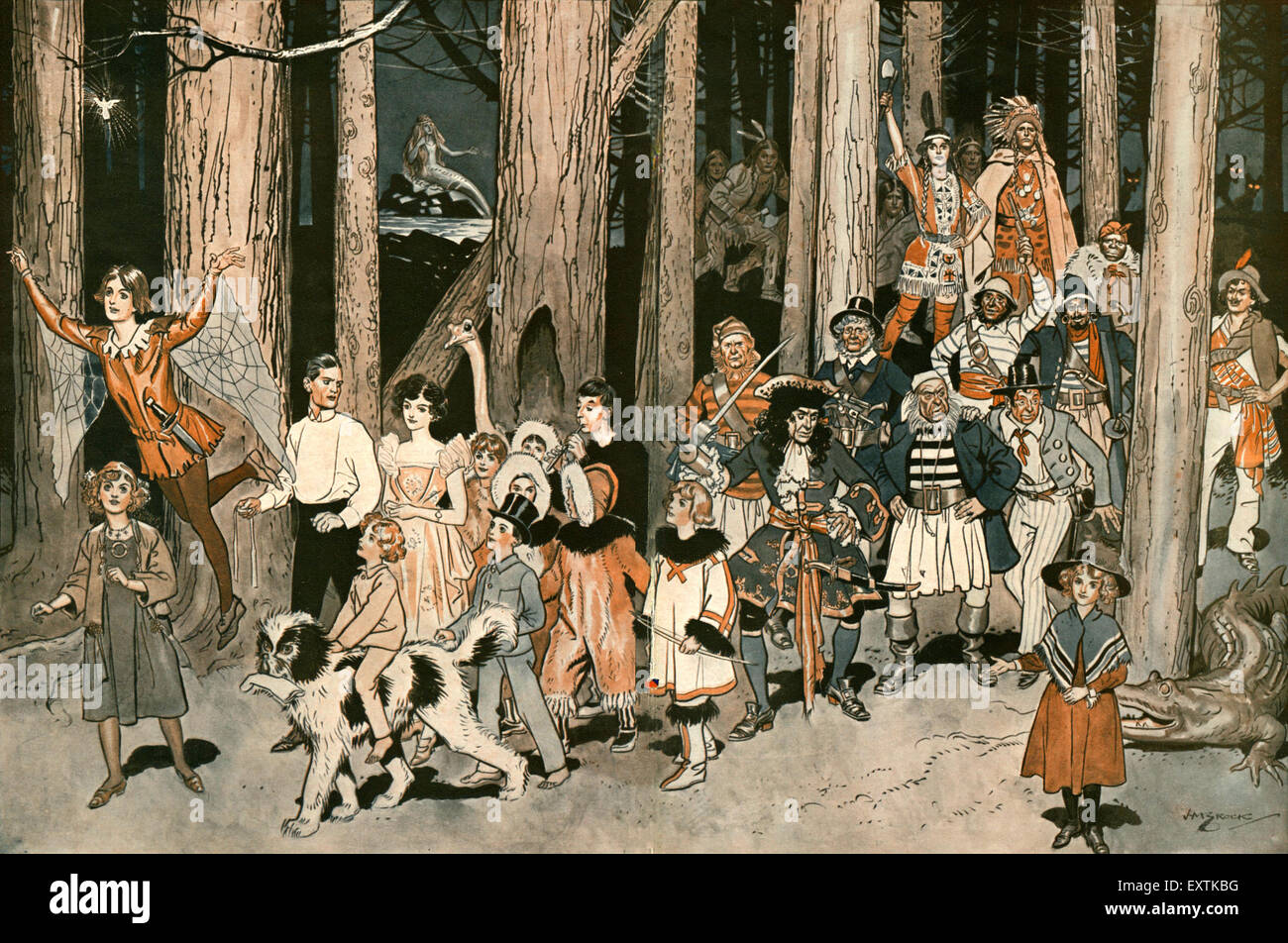 1920s UK The Sphere Magazine Plate Stock Photo Alamy