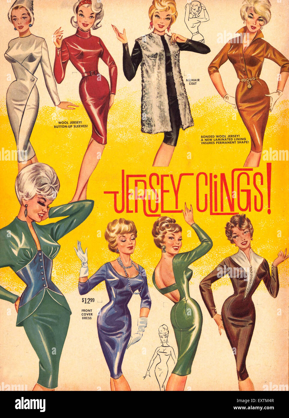 1960s USA Frederick's of Hollywood Catalogue/ Brochure Plate Stock