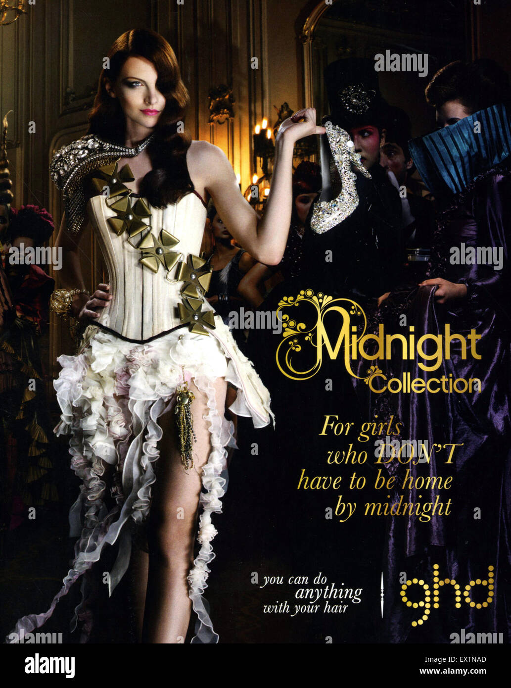 2010s UK Ghd Magazine Advert Stock Photo
