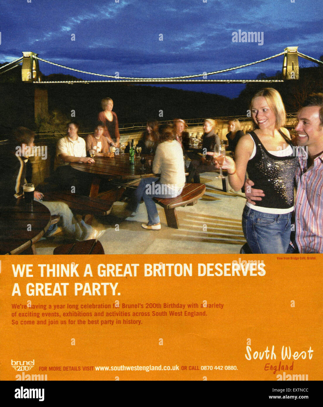 2000s UK South West England Magazine Advert Stock Photo - Alamy