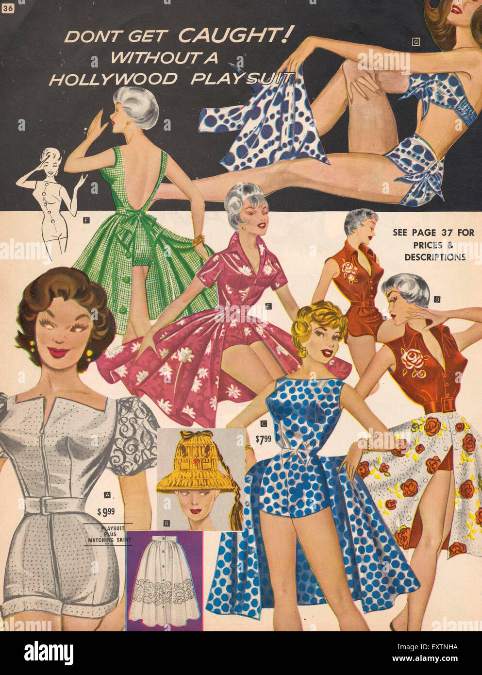 fredericks of hollywood vintage dresses