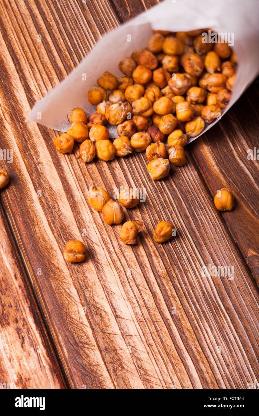 Spicy baked chickpeas Stock Photo Alamy