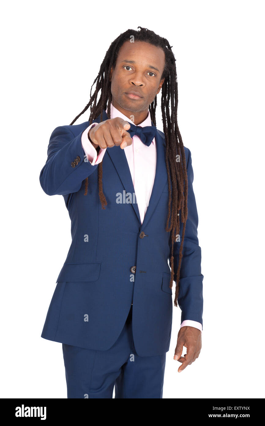Handsome man with dreadlocks doing different expressions in different ...