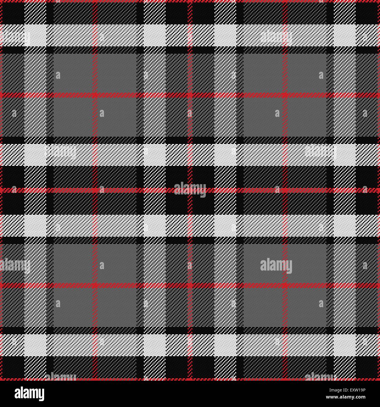 vector seamless pattern Scottish tartan Stock Vector