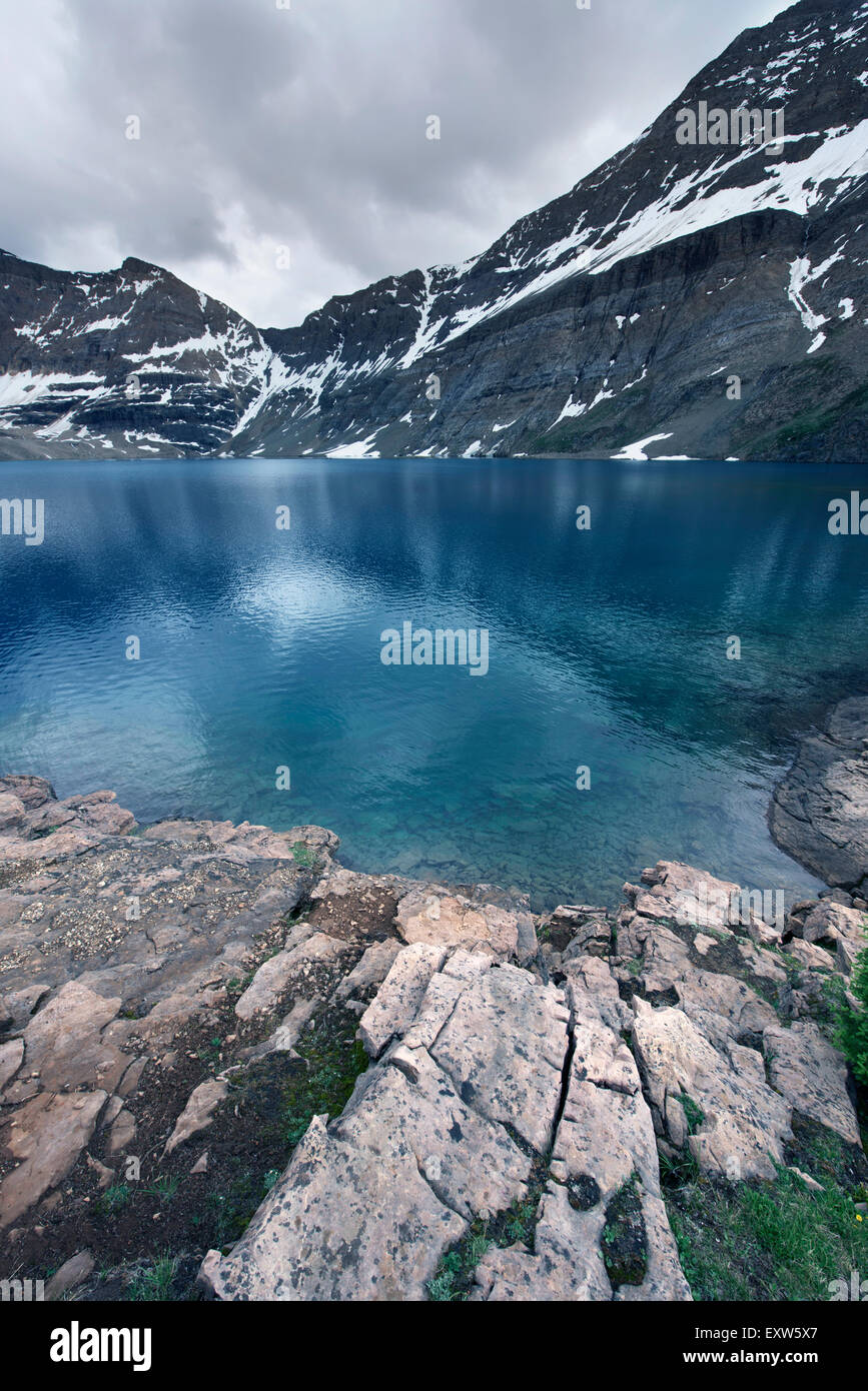 Lake McArthur in Yoho National Park, British Columbia, Canada Stock
