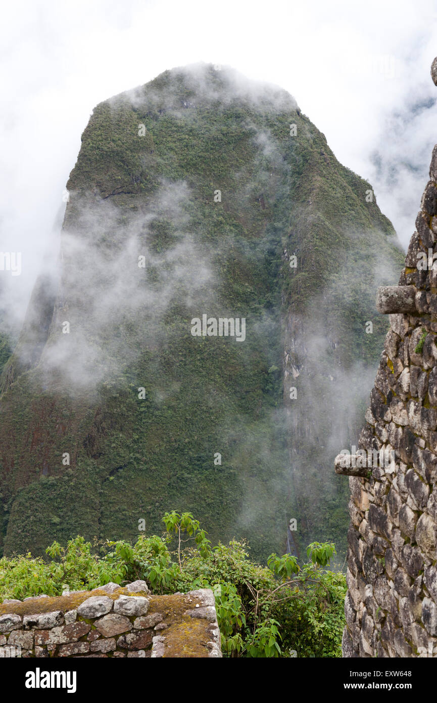 View From Machu Picchu Stock Photo - Alamy