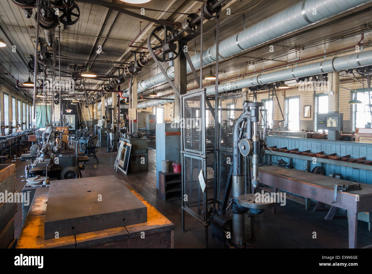 Thomas Edison national historical park in West Orange New Jersey Stock Photo Alamy