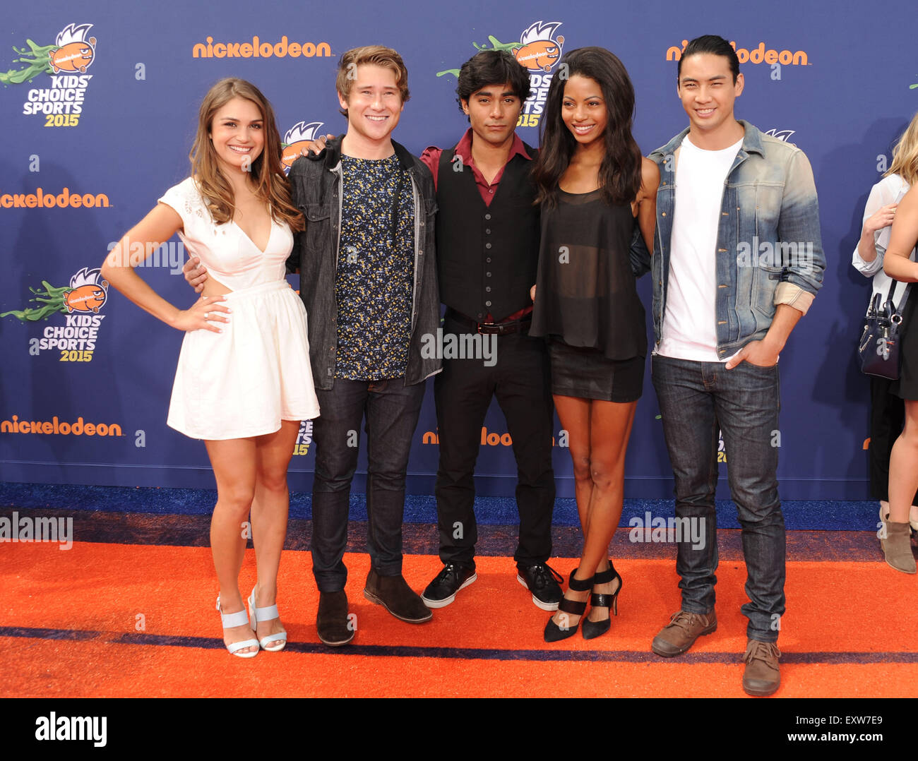 Power Rangers 2015 Los Angeles, California, USA. 16th July, 2015. Power Rangers Cast ...