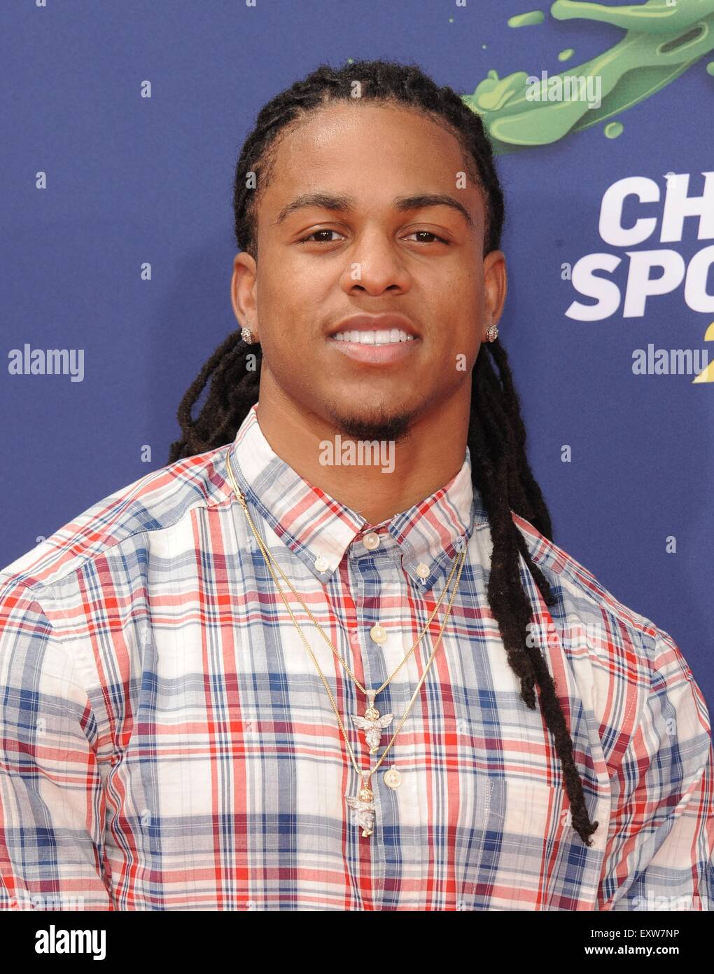 Los Angeles, California, USA. 16th July, 2015. Jason Verrett at arrivals for Nickelodeon Kids' Choice Sports Awards, Pauley Pavilion July 16, 2015. Credit:  Dee Cercone/Everett Collection/Alamy Live News Stock Photo