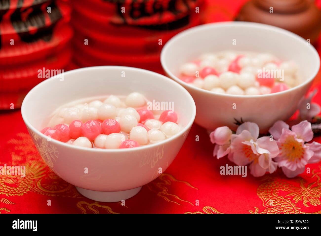 Tang Yuan, Chinese New Year Stock Photo Alamy