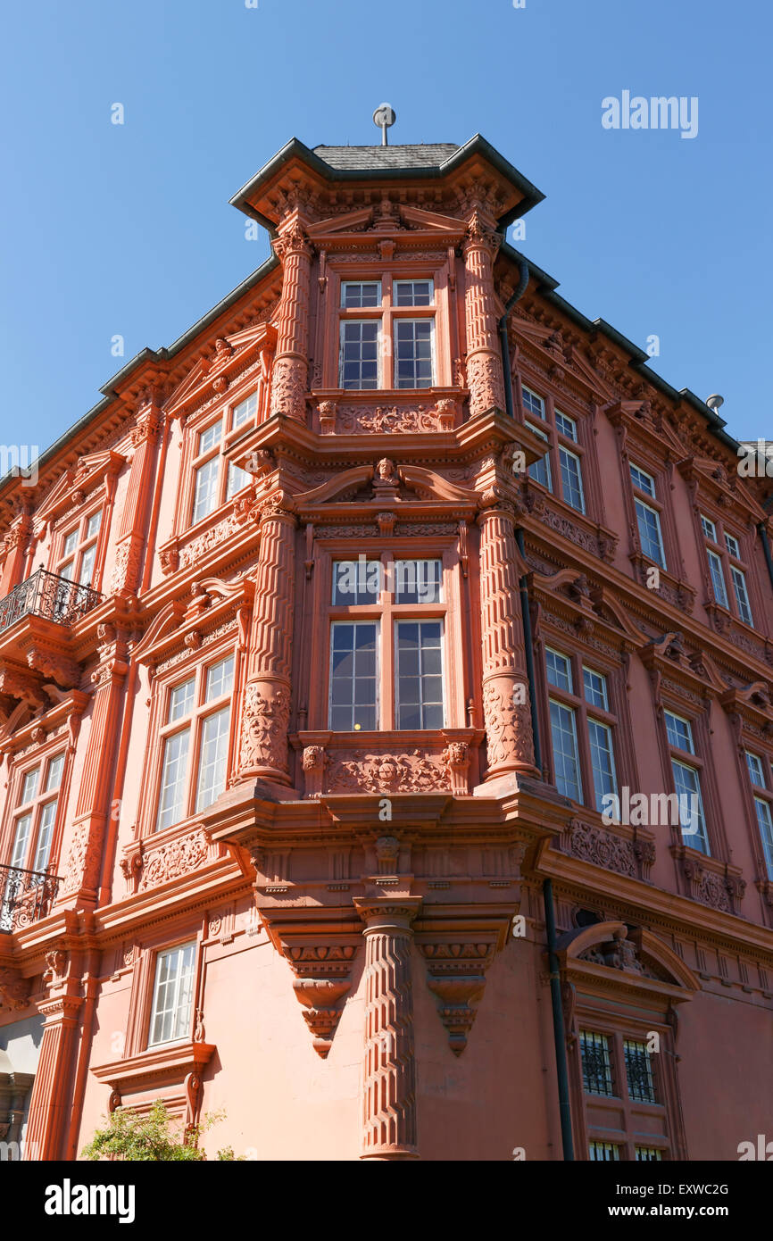 Electoral Palace, Mainz, Rhineland-Palatinate, Germany Stock Photo