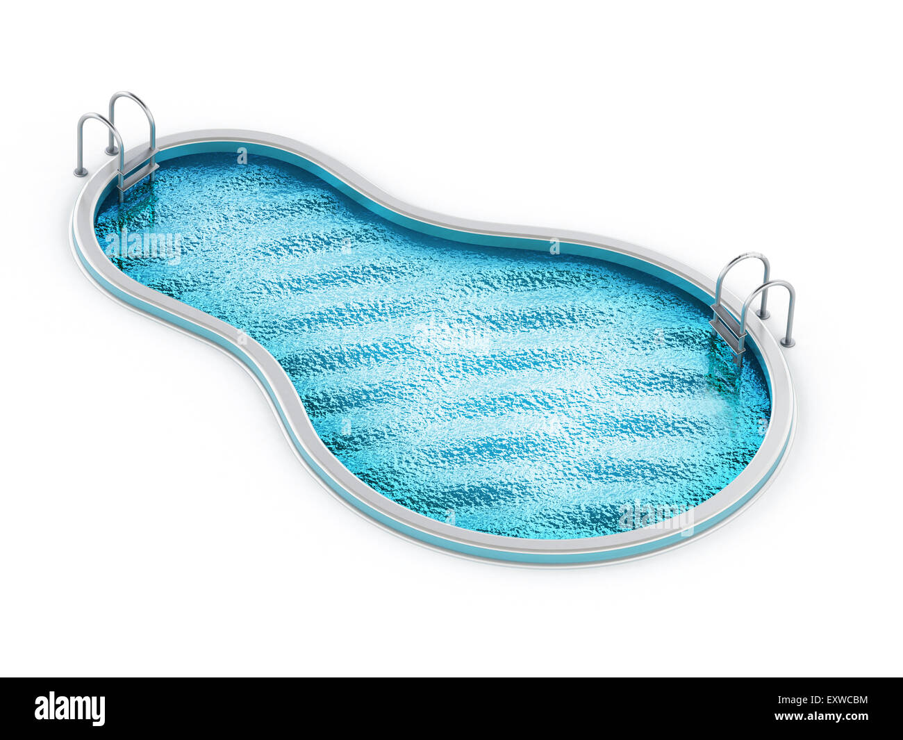 On deck swimming pool Cut Out Stock Images & Pictures - Alamy