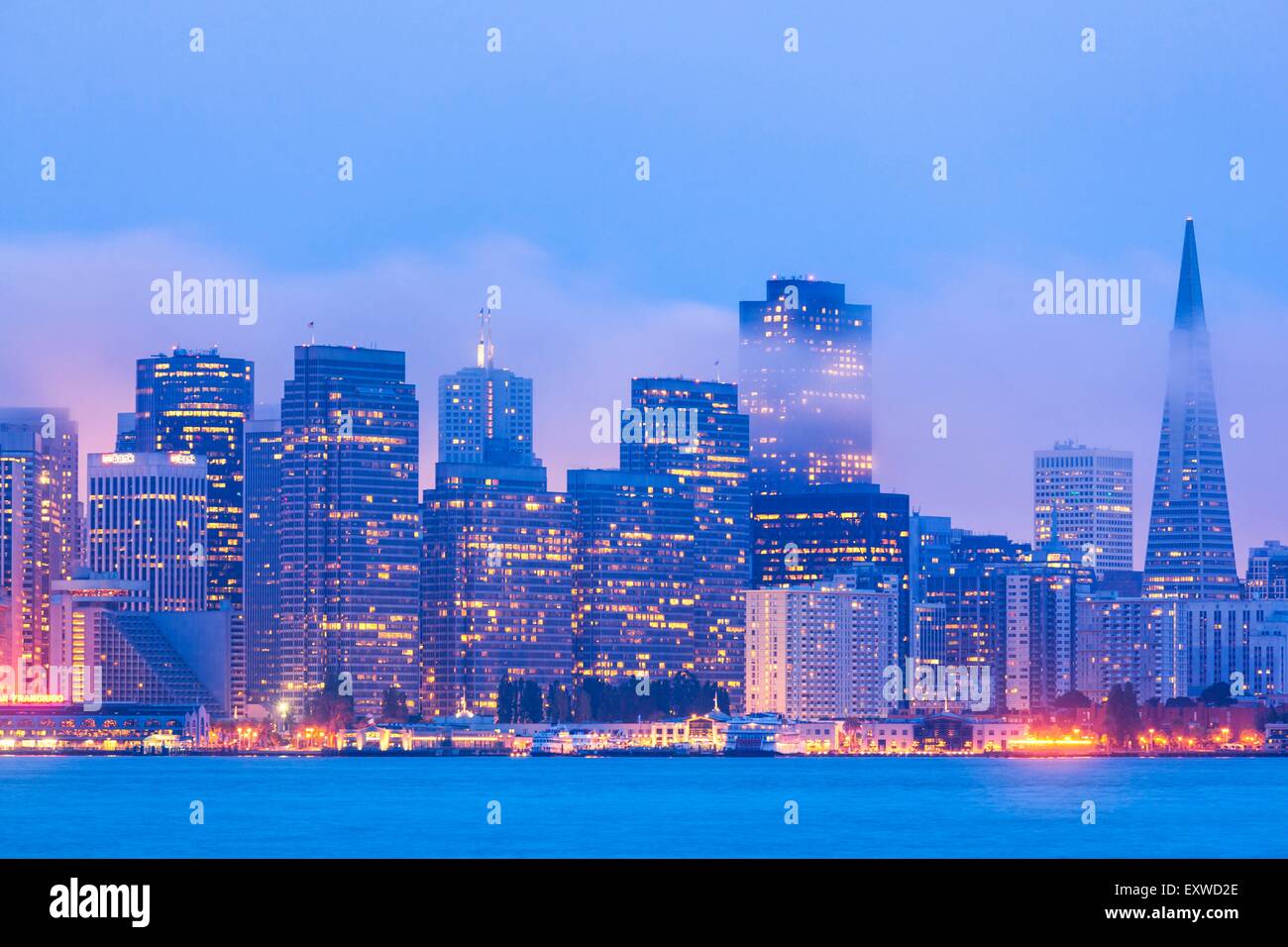 Skyline, San Francisco, California, USA Stock Photo