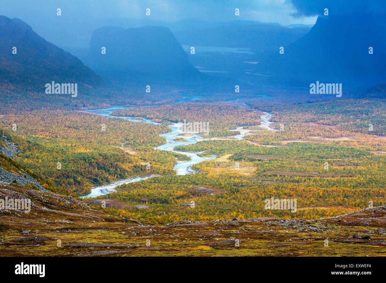 National Park Sarek, Sweden, Europe Stock Photo