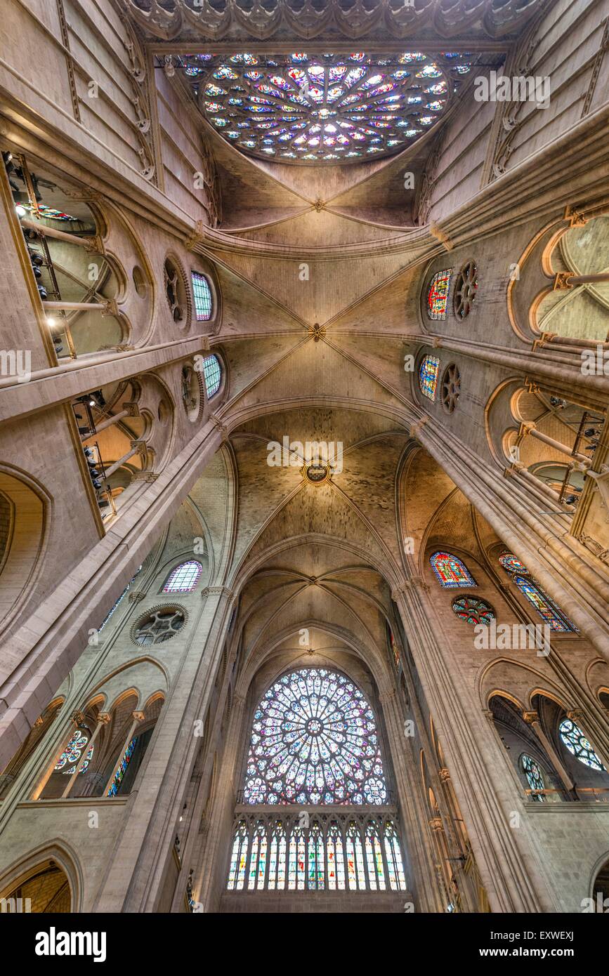 Notre Dame, Paris, France, Europe Stock Photo