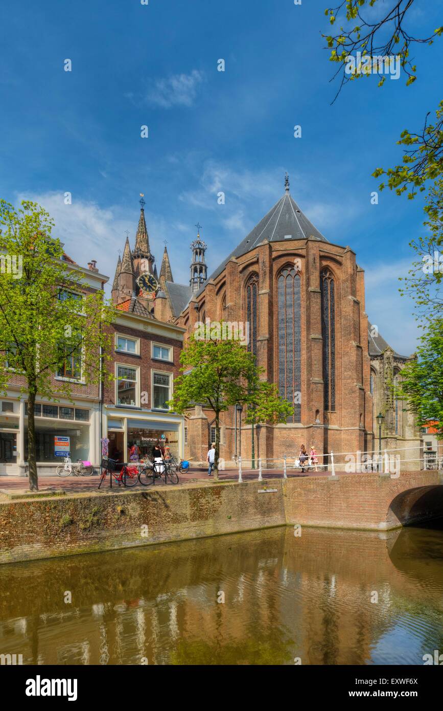 Concert Delft Oude Kerk Oude Kerk in Delft, Netherlands Stock Photo - Alamy