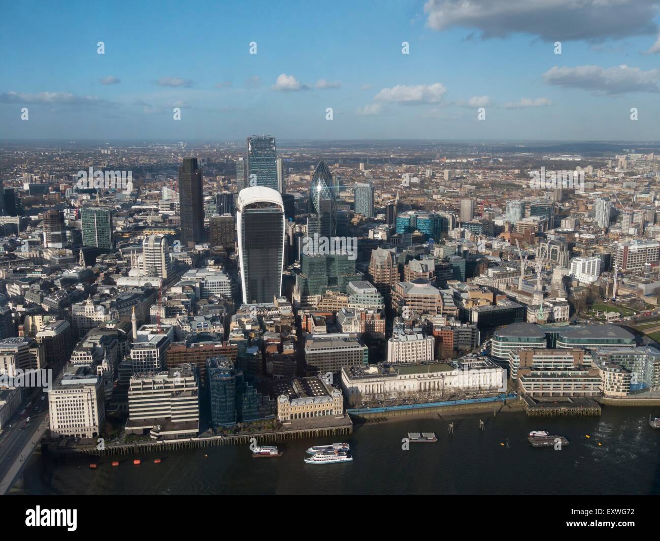 Skyline of London, UK Stock Photo - Alamy