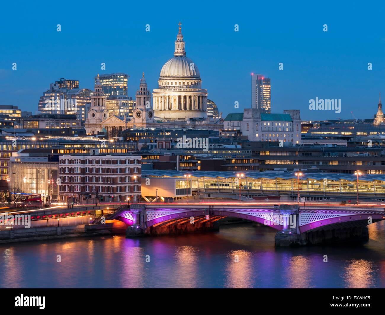 St. Pauls Cathedral, London, England, Europe Stock Photo