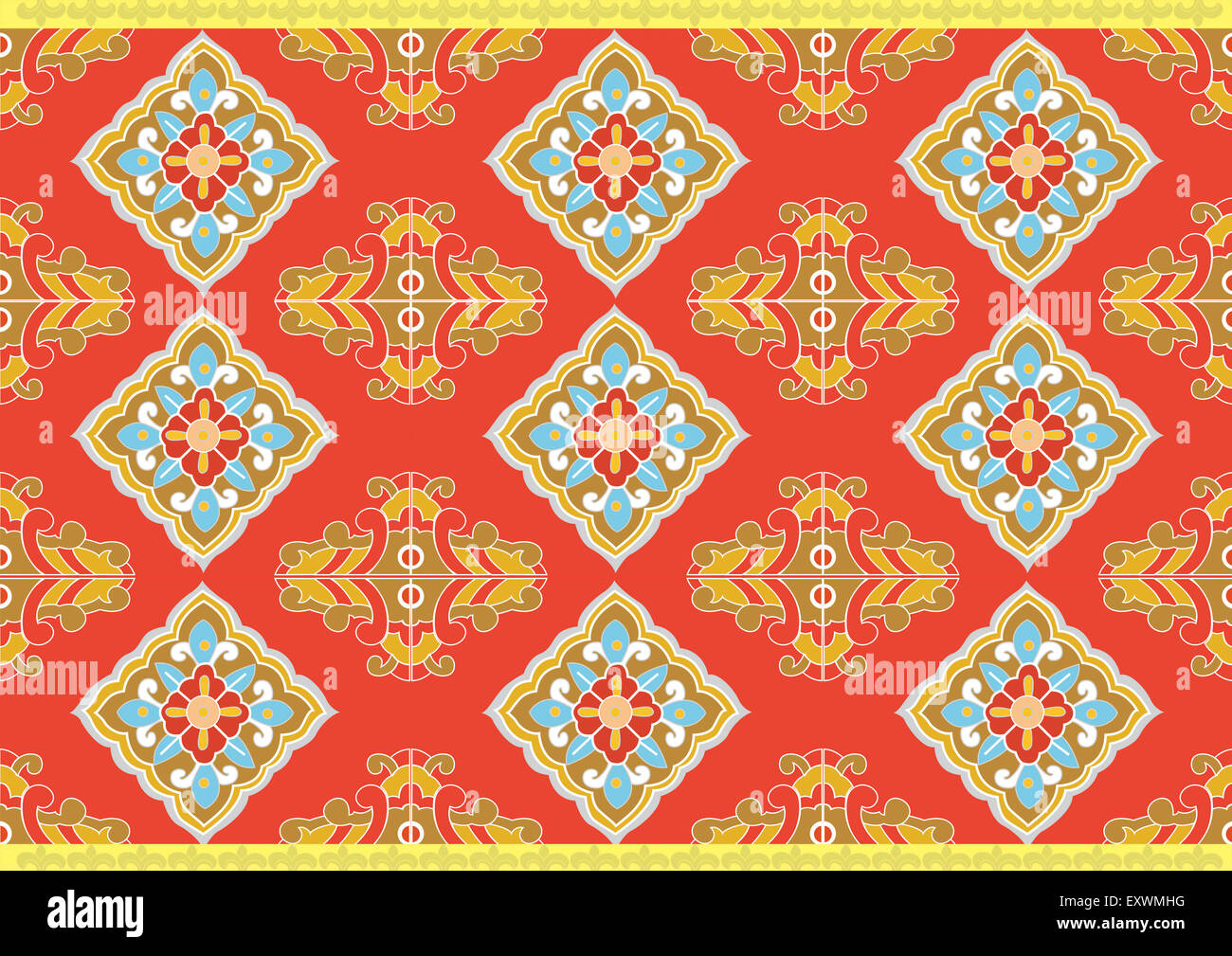 Auspicious Patterns, Chinese Style, Floral Pattern Stock Photo Alamy