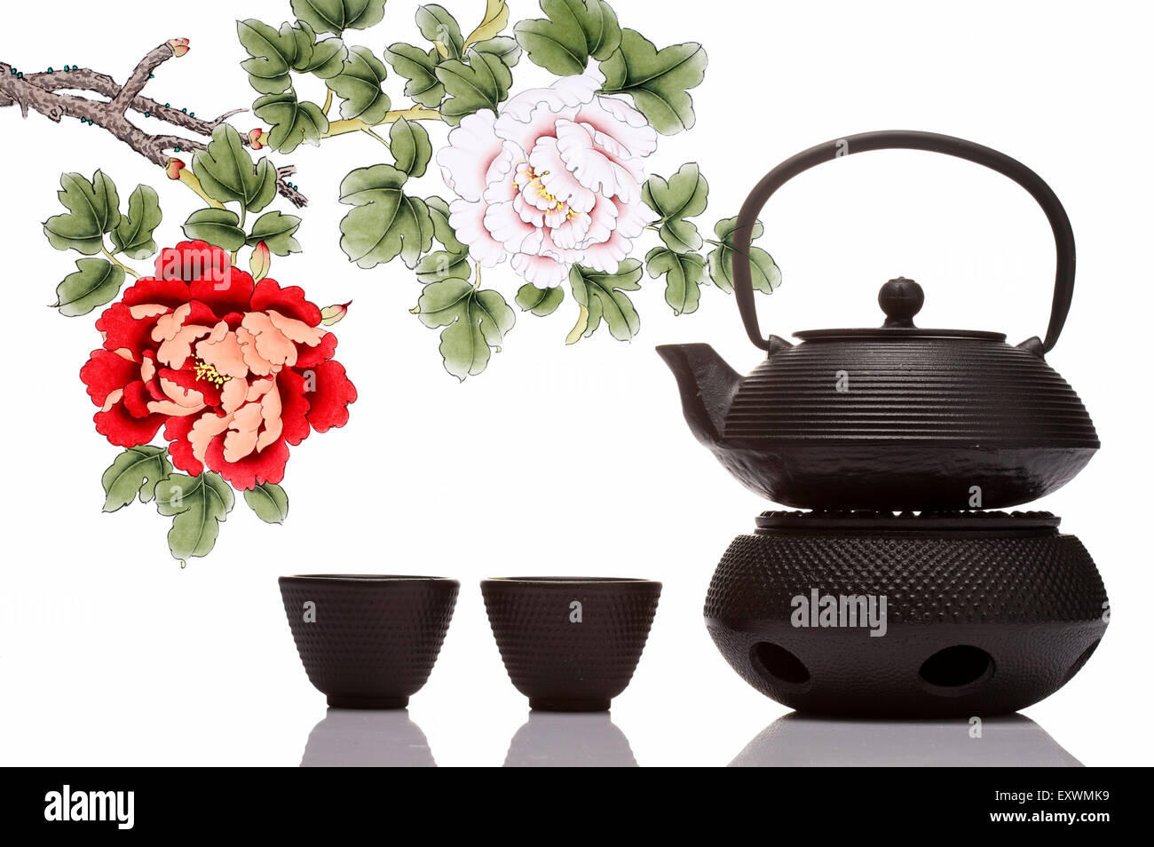 Japanese tea ceremony painting hires stock photography and images Alamy