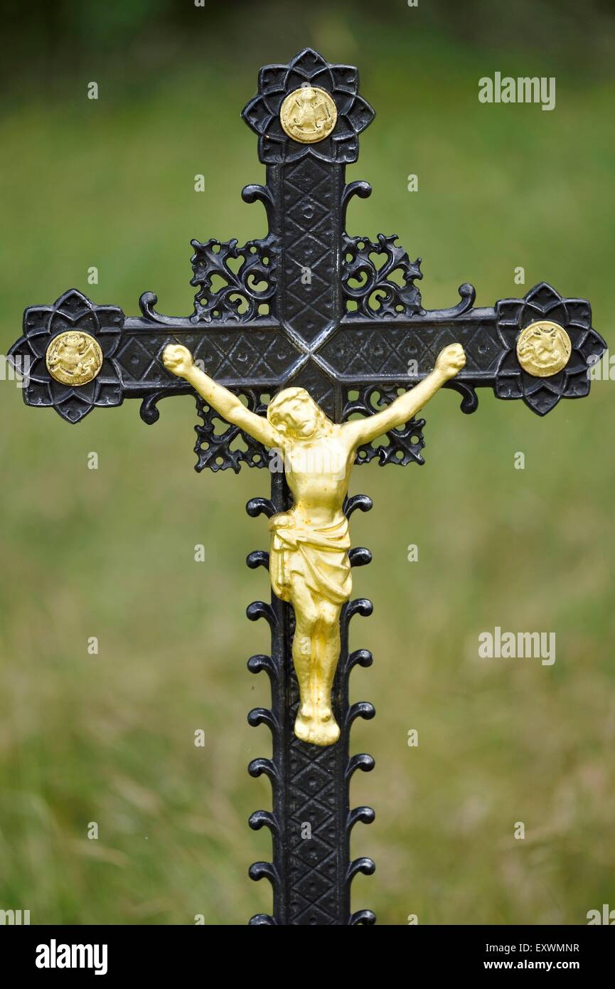 Crucifix, close-up Stock Photo