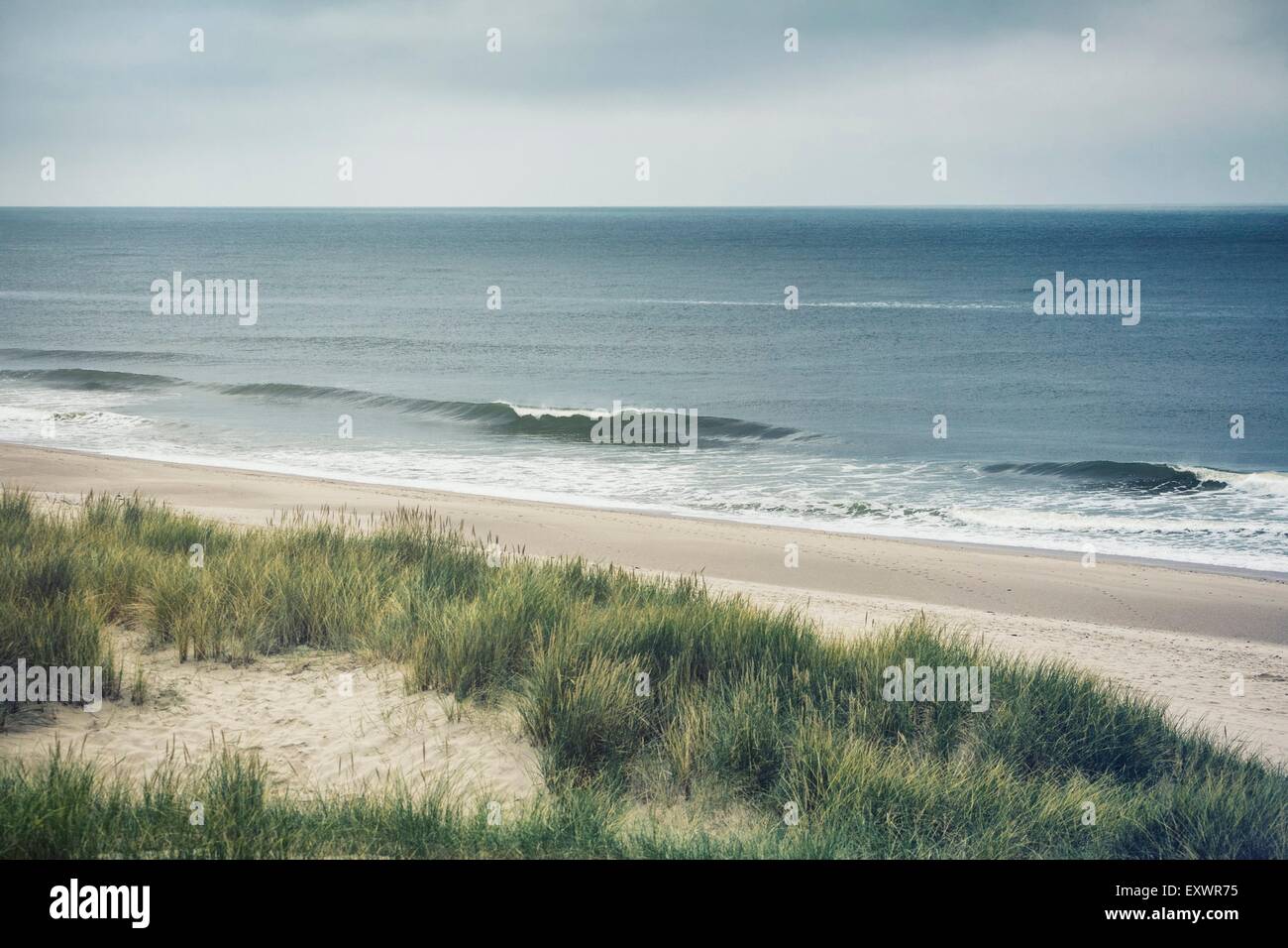 Waves, North Sea, Sylt, Schleswig-Holstein, Germany, Europe Stock Photo