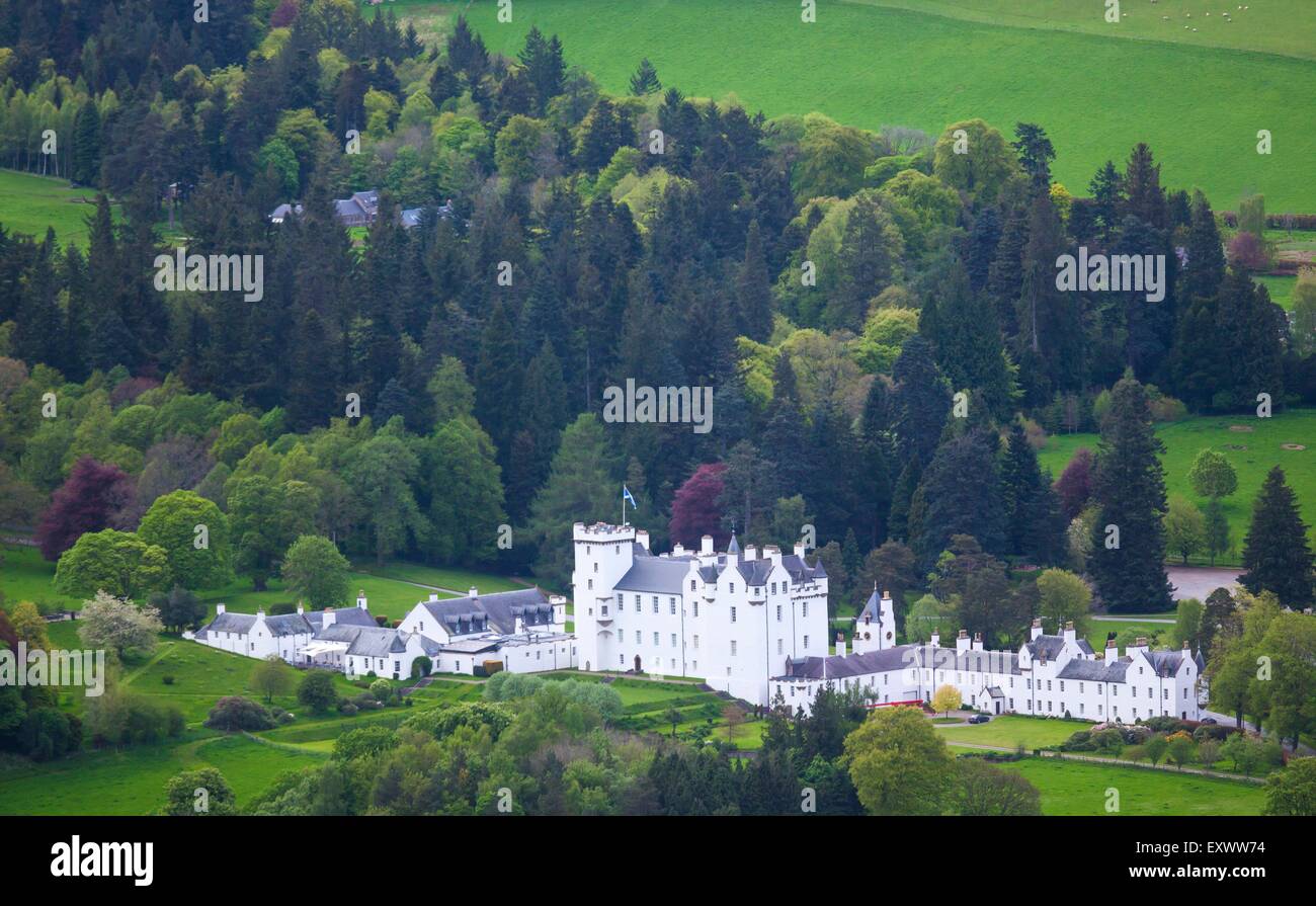 Blair Castle in Blair Atholl, Perthshire, Scotland, UK Stock Photo - Alamy