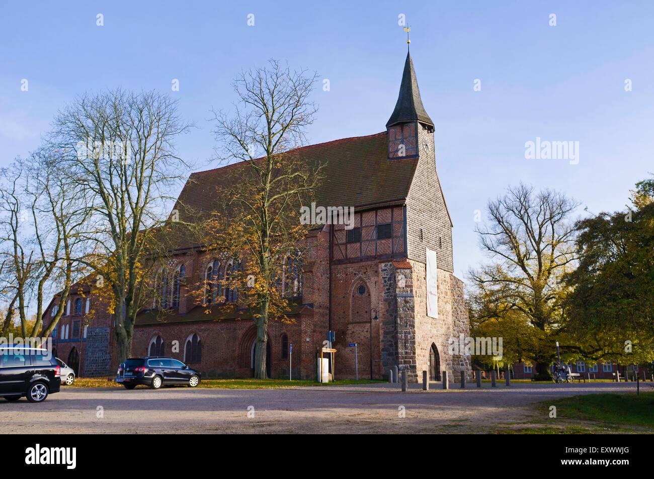 parish church, Zarrentin am Schaalsee, Mecklenburg-Western Pomerania, Germany, Europe Stock Photo