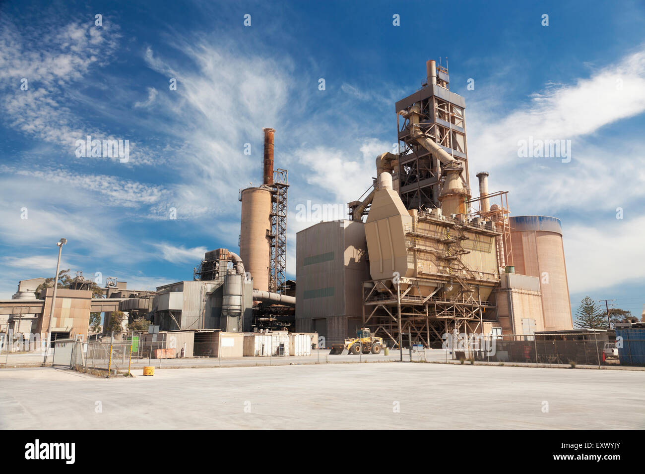 Cement factory Stock Photo - Alamy